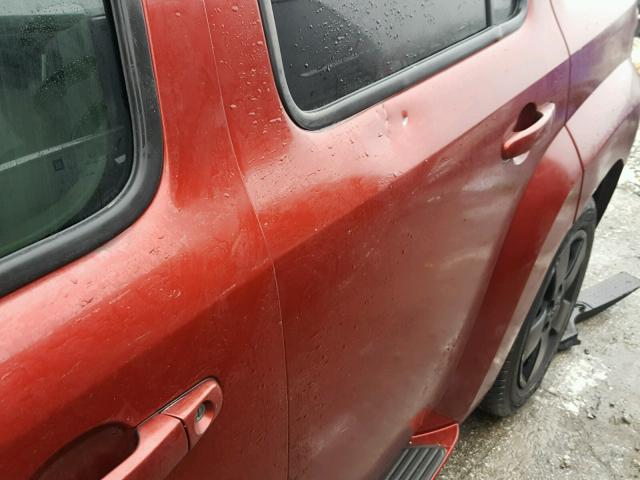 3GNDA13D38S537363 - 2008 CHEVROLET HHR LS RED photo 9