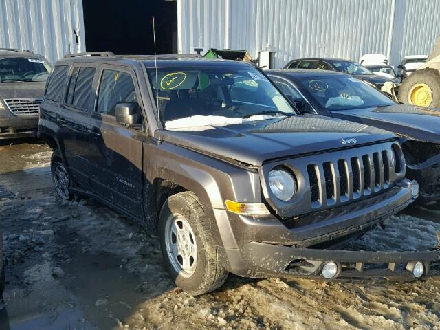 1C4NJPBB0ED785808 - 2014 JEEP PATRIOT SP GRAY photo 1