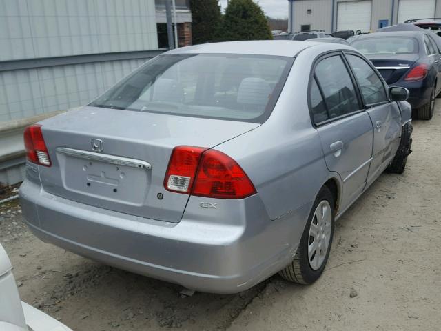 2HGES26753H514914 - 2003 HONDA CIVIC EX SILVER photo 4