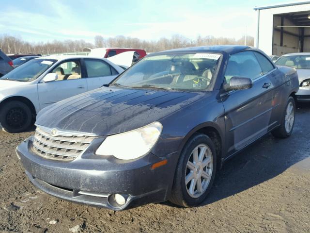 1C3LC55R38N167349 - 2008 CHRYSLER SEBRING TO SILVER photo 2