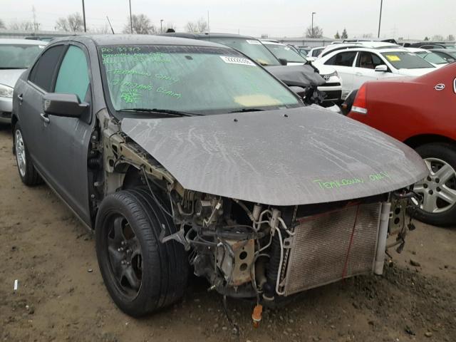 3FAHP0HAXBR281339 - 2011 FORD FUSION SE GRAY photo 1