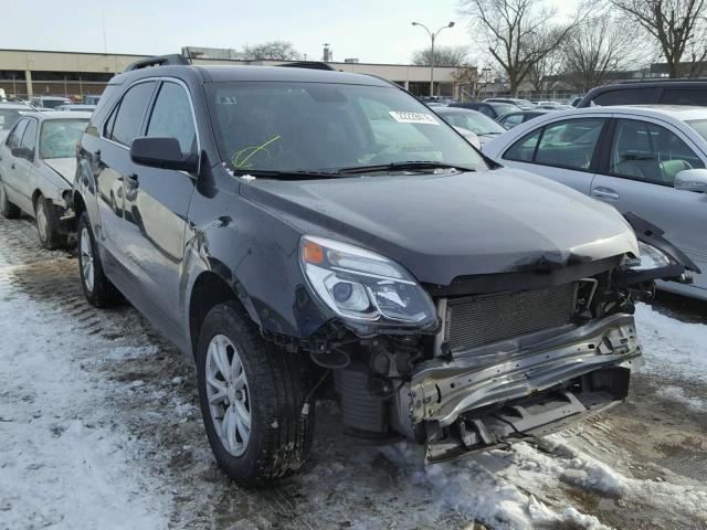 2GNALCEK6G6103553 - 2016 CHEVROLET EQUINOX LT GRAY photo 1