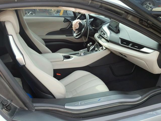 WBY2Z2C5XFV391721 - 2015 BMW I8 SILVER photo 5