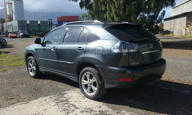 JTJGW31UX72003161 - 2007 LEXUS RX 400H GRAY photo 3