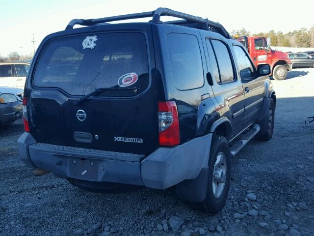 5N1ED28T64C622090 - 2004 NISSAN XTERRA XE BLACK photo 4