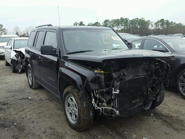 1C4NJPBA1ED692402 - 2014 JEEP PATRIOT SP BLACK photo 1