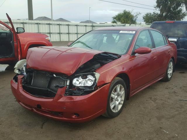 1N4AL11D55C122254 - 2005 NISSAN ALTIMA S RED photo 2