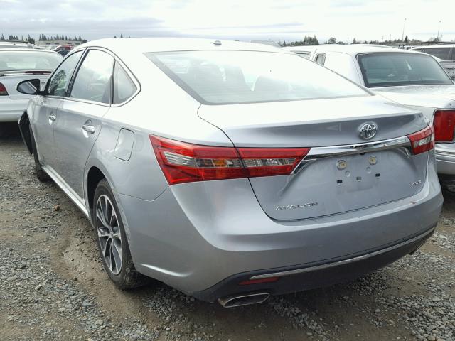 4T1BK1EB2HU249404 - 2017 TOYOTA AVALON XLE SILVER photo 3