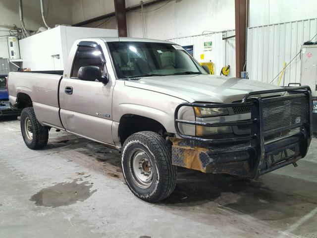 1GCHC24U83Z181772 - 2003 CHEVROLET SILVERADO TAN photo 1