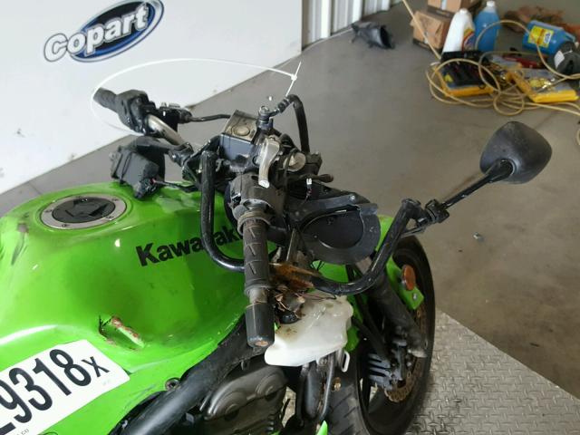 JKAEXEA148A041222 - 2008 KAWASAKI EX650 A GREEN photo 5