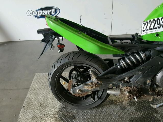 JKAEXEA148A041222 - 2008 KAWASAKI EX650 A GREEN photo 6