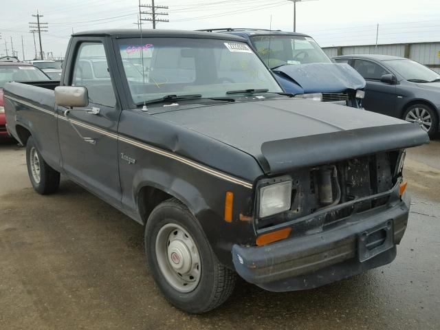 1FTBR10A8JUE14389 - 1988 FORD RANGER BLACK photo 1