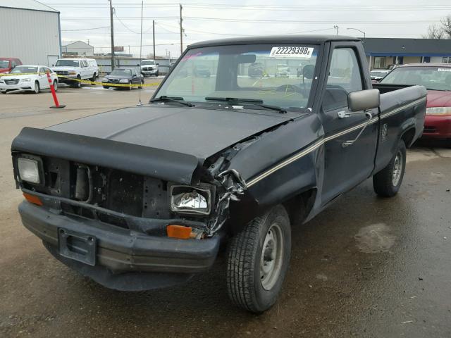 1FTBR10A8JUE14389 - 1988 FORD RANGER BLACK photo 2