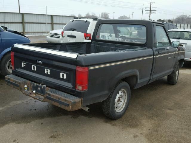 1FTBR10A8JUE14389 - 1988 FORD RANGER BLACK photo 4