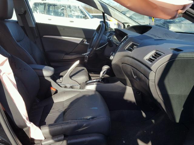 19XFB2F91FE240602 - 2015 HONDA CIVIC EXL 黑色 照片 5