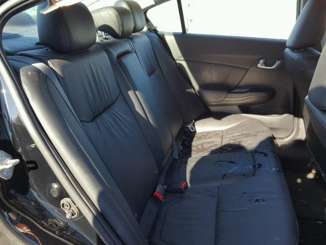 19XFB2F91FE240602 - 2015 HONDA CIVIC EXL 黑色 照片 6