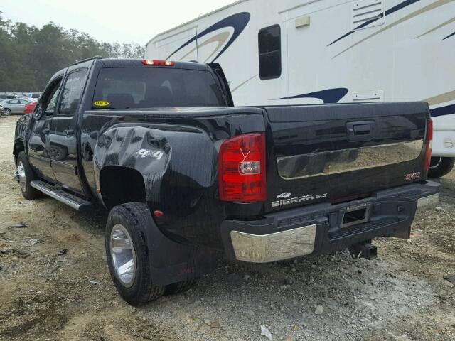 1GT7K4B69AF108889 - 2010 GMC SIERRA K35 BLACK photo 3