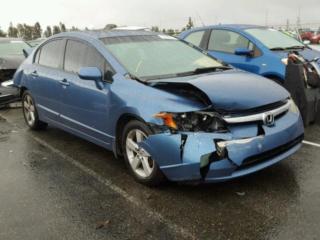 1HGFA16867L085348 - 2007 HONDA CIVIC EX ლურჯი ფოტო 1