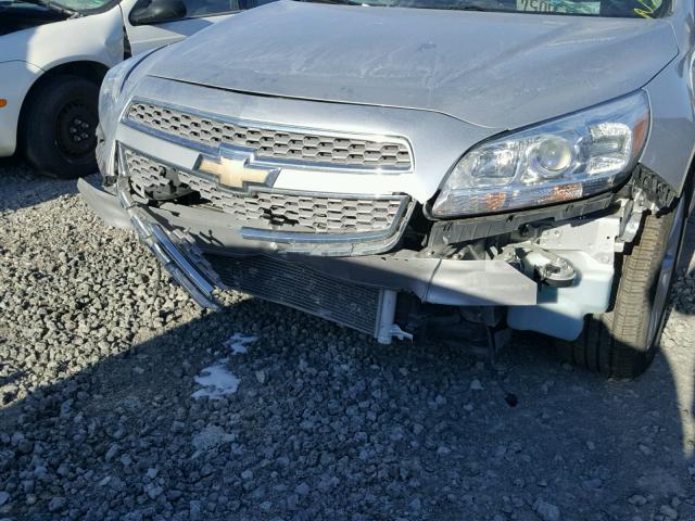 1G11H5SA2DF254689 - 2013 CHEVROLET MALIBU LTZ SILVER photo 9