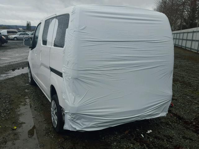 3N6CM0KN4DK692768 - 2013 NISSAN NV200 2.5S WHITE photo 3