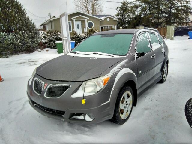 5Y2SL65858Z419065 - 2008 PONTIAC VIBE GRAY photo 2