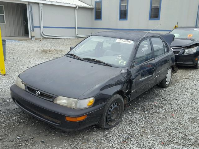 1NXBB02E7VZ510997 - 1997 TOYOTA COROLLA DX BLACK photo 2