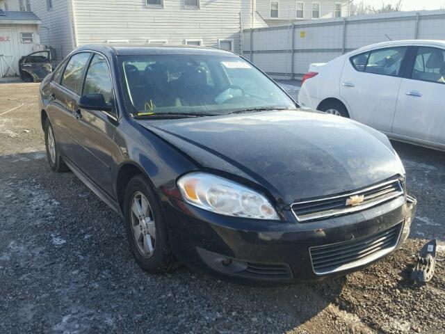 2G1WG5EK8B1327324 - 2011 CHEVROLET IMPALA LT BLACK photo 1