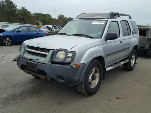 5N1ED28Y03C685485 - 2003 NISSAN XTERRA XE SILVER photo 2