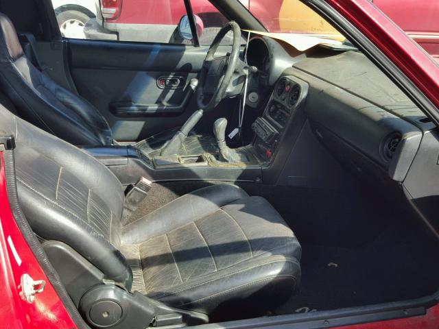 JM1NA3517N0329596 - 1992 MAZDA MX-5 MIATA RED photo 5