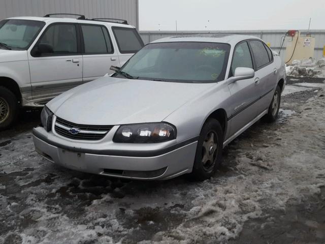 2G1WH55K4Y9161651 - 2000 CHEVROLET IMPALA LS SILVER photo 2