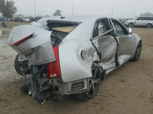 1G6DM577880107687 - 2008 CADILLAC CTS SILVER photo 4