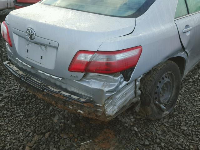 4T1BE46K87U610706 - 2007 TOYOTA CAMRY NEW SILVER photo 9