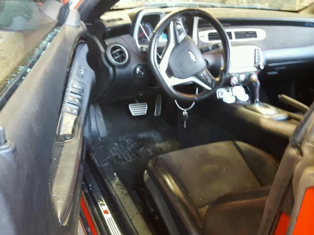 2G1FL3DP1D9800952 - 2013 CHEVROLET CAMARO ZL1 红色 照片 9