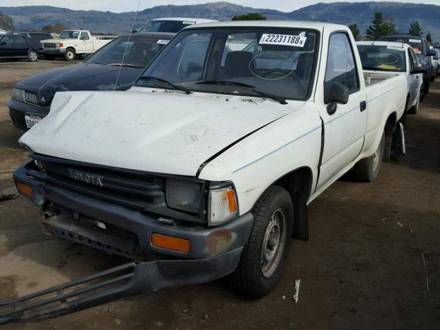 JT4RN81A9M5103862 - 1991 TOYOTA PICKUP 1/2 WHITE photo 2