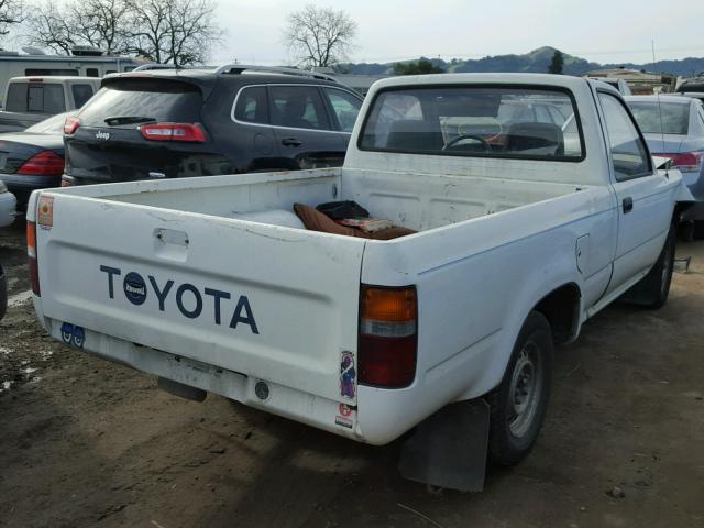 JT4RN81A9M5103862 - 1991 TOYOTA PICKUP 1/2 WHITE photo 4