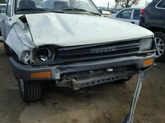 JT4RN81A9M5103862 - 1991 TOYOTA PICKUP 1/2 WHITE photo 9