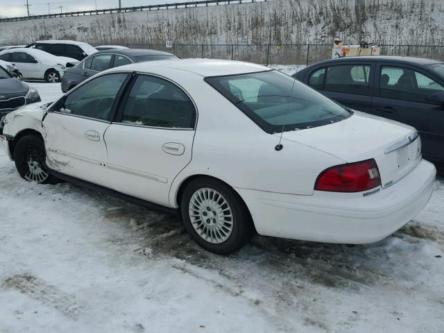 1MEFM50U82A622128 - 2002 MERCURY SABLE GS WHITE photo 3