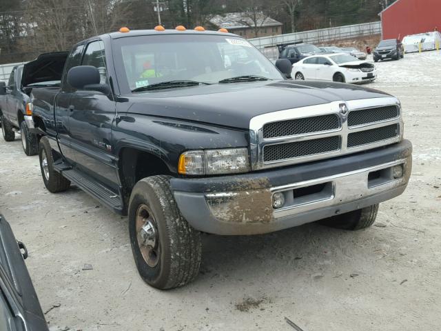 3B7KF23W02M215395 - 2002 DODGE RAM 2500 BLACK photo 1