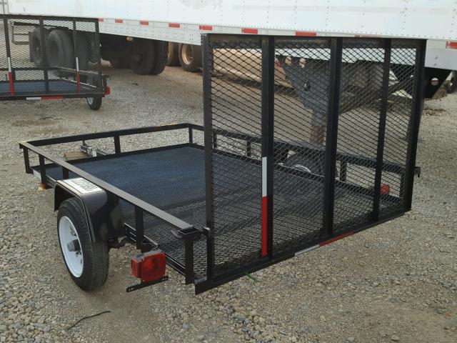 4YMUL0818GT012389 - 2016 CARGO TRAILER BLACK photo 4