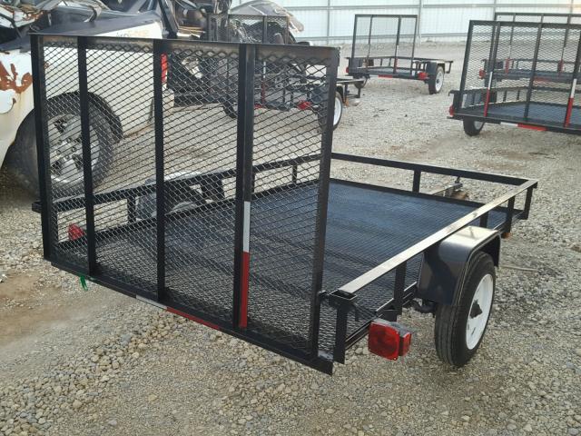 4YMUL0818GT012389 - 2016 CARGO TRAILER BLACK photo 6