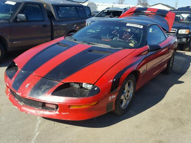 2G1FP22P2R2141734 - 1994 CHEVROLET CAMARO Z28 RED photo 2