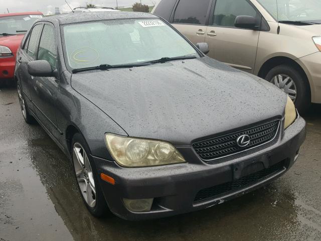 JTHBD192540083310 - 2004 LEXUS IS 300 CHARCOAL photo 1