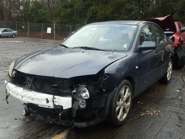 JM1BK32F091208814 - 2009 MAZDA 3 I GRAY photo 2