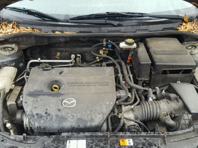 JM1BK32F091208814 - 2009 MAZDA 3 I GRAY photo 7