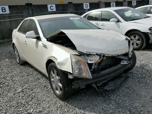 1G6DF577390158364 - 2009 CADILLAC CTS WHITE photo 1