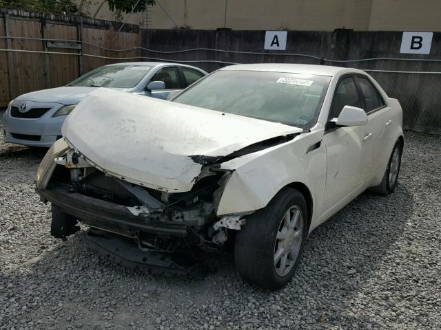 1G6DF577390158364 - 2009 CADILLAC CTS WHITE photo 2