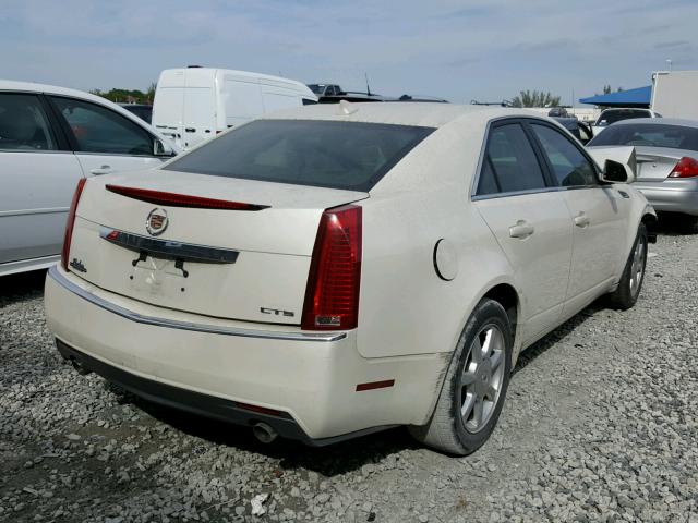 1G6DF577390158364 - 2009 CADILLAC CTS WHITE photo 4