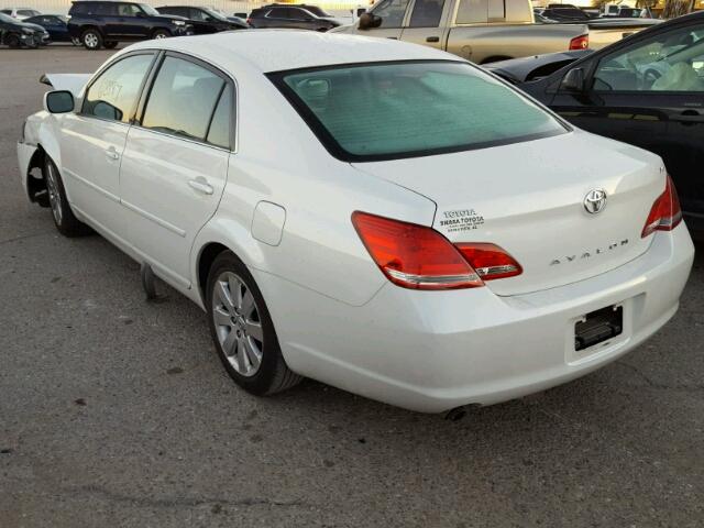 4T1BK36B27U196003 - 2007 TOYOTA AVALON XL WHITE photo 3