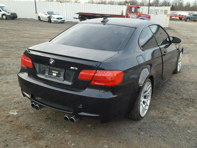 WBSKG9C51BE367570 - 2011 BMW M3 BLACK photo 4