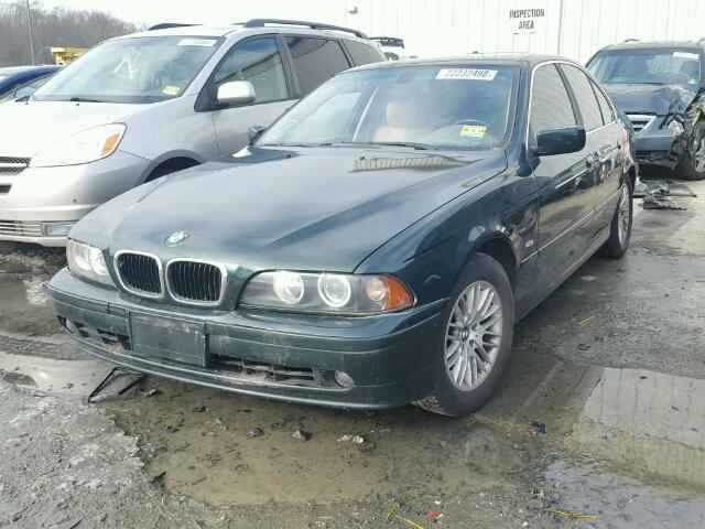 WBADT63433CK29993 - 2003 BMW 530 I AUTO GREEN photo 2